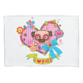 J'Aime Les Carlins ! Housses d'oreillers (devant-gauche)