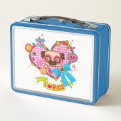 J'Aime Les Carlins ! Lunch box (Dos)