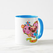 J'Aime Les Carlins ! Mug (Devant droit)