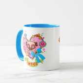 J'Aime Les Carlins ! Mug (Devant gauche)