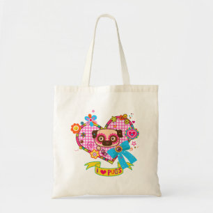 J'Aime Les Carlins ! Sac fourre-tout