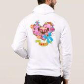 J'Aime Les Carlins ! Sweat à capuche (Dos)