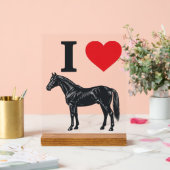 J'aime les chevaux vintage gravure conception de t (Mariage)