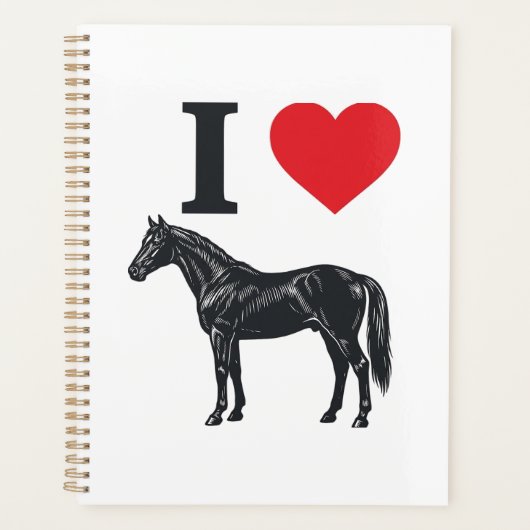 J'aime les chevaux vintage gravure conception de t (Devant)