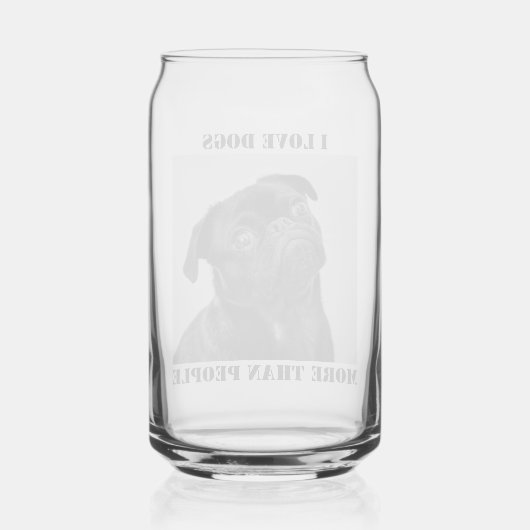 J'Aime Les Chiens Plus Que Les Gens Drôle (Verso)