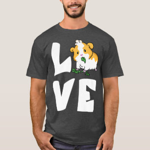 J'aime les cochons d'Inde T-shirt pour propriétair