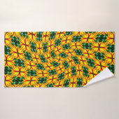 J'Aime Les Fleurs Uniques (Serviette de bain)