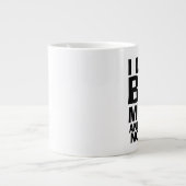 J'aime les grands mugs Tasse de café drôle (Devant)