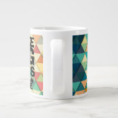 J'Aime Les Grosses Mugs Moderne Motif Triangle Drô (Dos)