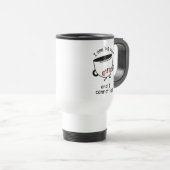 J'Aime Les Grosses Tasses - Drôle Mug De Voyage (Devant droit)