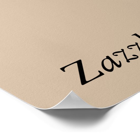 J'AIME LES MESSY PEOPLE POSTER PERSONNALISÉ (Coin)