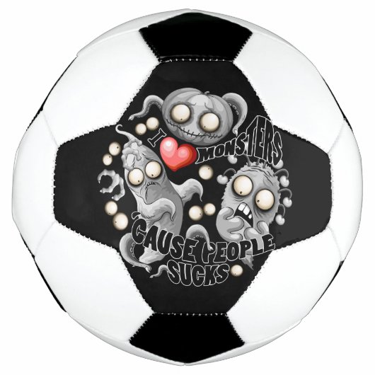 J'aime les monstres parce que les gens aiment les  (Devant)