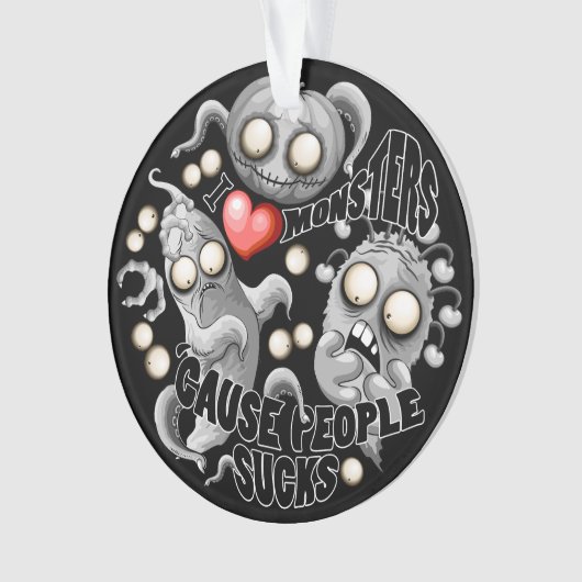 J'aime les monstres parce que les gens aiment les  (devant)