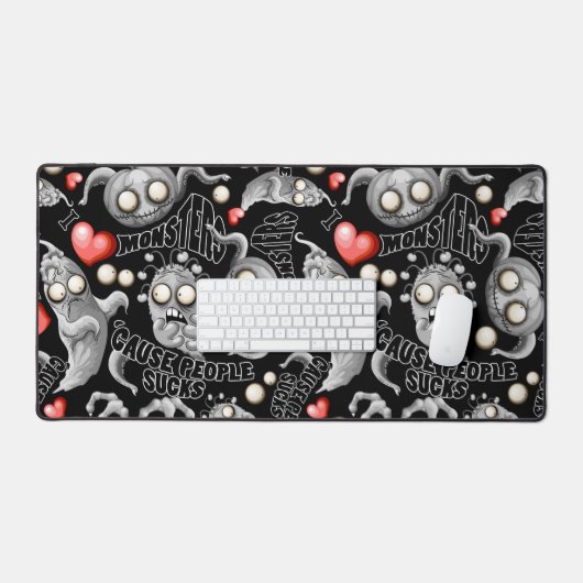 J'aime les monstres parce que les gens aiment les  (Clavier et souris)