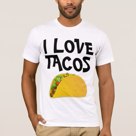 J'AIME les t-shirts TACOS (Devant)
