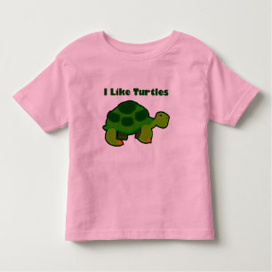 J'Aime Les Tortues - Toddler Fine Jersey T-Shirt