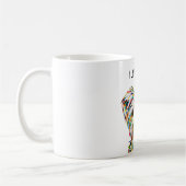 J'Aime Les Yorkies 11 oz. Café Mug (Gauche)
