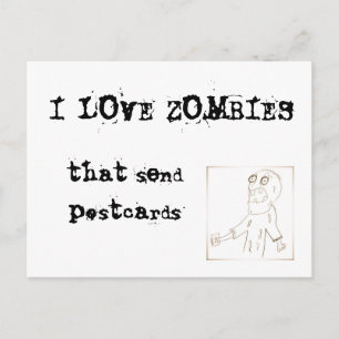 J'aime les zombis qui envoient des cartes postales