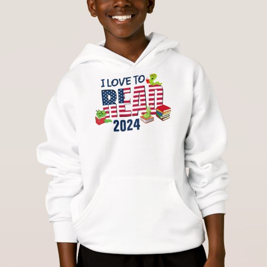 J'AIME LIRE America Flag 2024 (Devant)