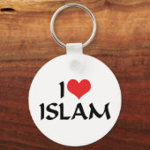 J'aime l'islam porte-clés (Recto)