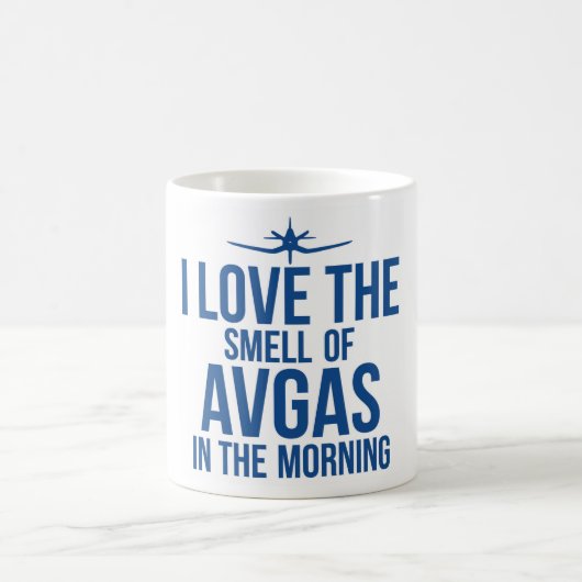 J'aime l'odeur de la tasse d'Avgas (Centre)