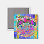 J'AIME Los Angeles Cosmic Unity Magnet (Recto/Verso)