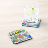 J'AIME Los Angeles Deep Dream Dessous de verre (Côté Droit)