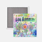 J'AIME Los Angeles Deep Dream Magnet (Recto/Verso)