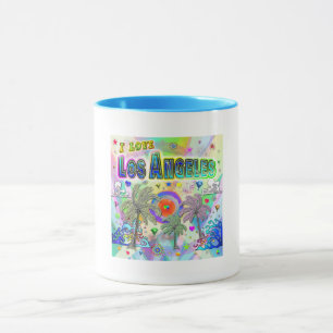J'AIME Los Angeles Deep Dream Mug