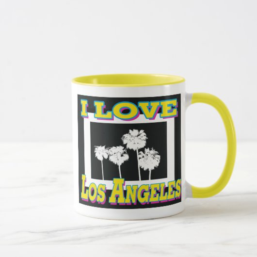 J'AIME Los Angeles Design #5 Mug Cup (Droite)