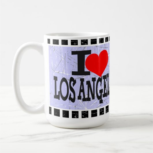 J'aime Los angeles - Mugs (Gauche)