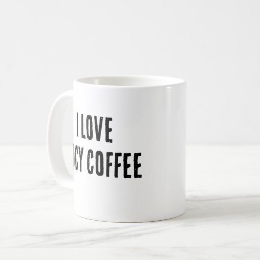 J'Aime Lucy Coffee Mug (Devant gauche)