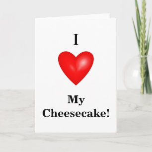 J'Aime Ma Carte Cheesecake