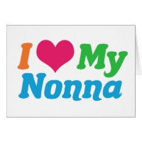 J'Aime Ma Carte Nonna