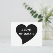 J'aime ma carte postale pour détenus (Debout devant)