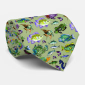 J'aime ma cravate #3 de poissons (Roulé)