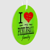 J'aime ma famille de Pickleball (devant)