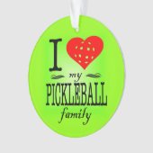 J'aime ma famille de Pickleball (devant)
