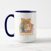 J'Aime Ma Famille, Teddy Bear Mug (Gauche)