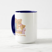 J'Aime Ma Famille, Teddy Bear Mug (Devant gauche)