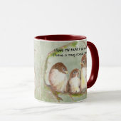 J'aime ma famille tellement je me moque Citer Mug (Devant droit)