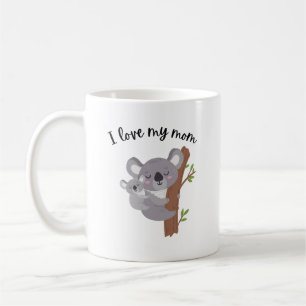 J'aime ma mère/j'aime ma tasse d'ours