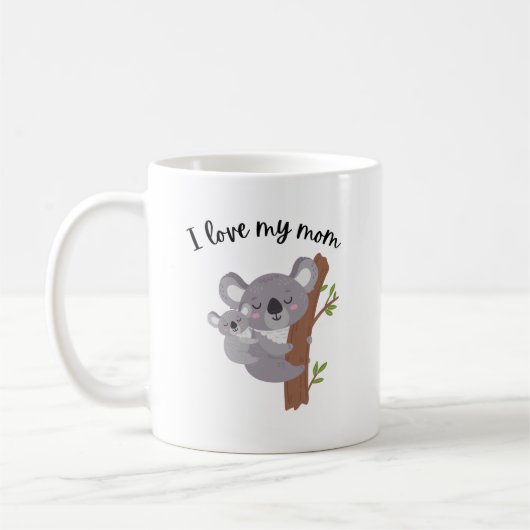 J'aime ma mère/j'aime ma tasse d'ours (Gauche)