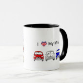 J'Aime Ma Mini Mug Multi (Devant droit)