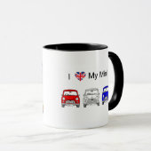 J'Aime Ma Mini Mug Multi (Devant droit)