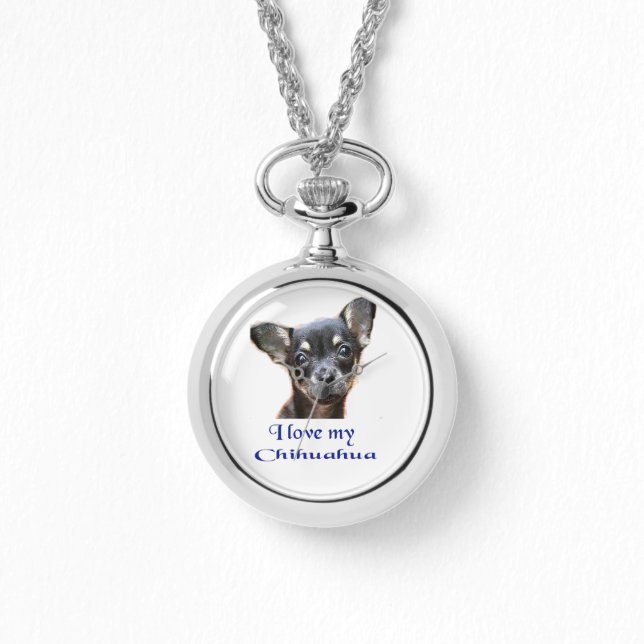 J'aime ma montre Chihuahua (Recto)