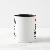 J'Aime Ma Mug À Trois Chats (Centre)
