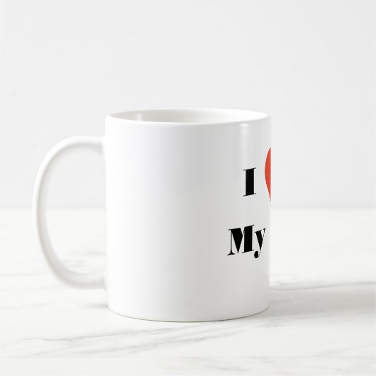 J'aime ma Mug berger allemande (Gauche)