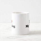 J'Aime Ma Mug De Café Viking (Centre)