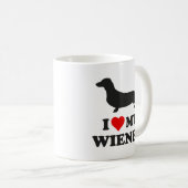 J'Aime Ma Mug De Café Wiener (Devant droit)